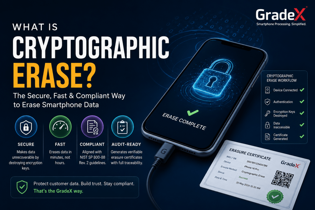 What Is Cryptographic Erase? A Complete Guide to Secure Smartphone Data Erasure
